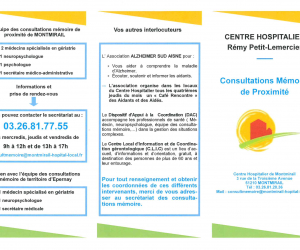 consultations mémoire