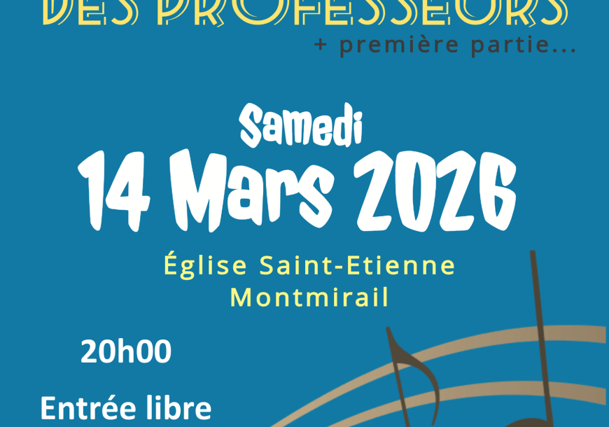 Concert des professeurs
