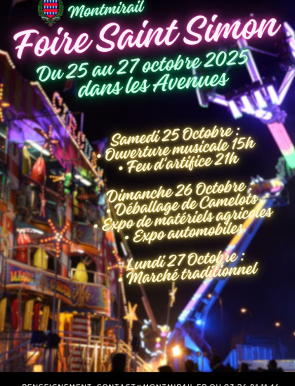 Foire Saint Simon 2025