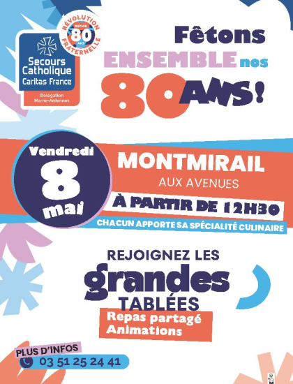 80 ans secours catholique