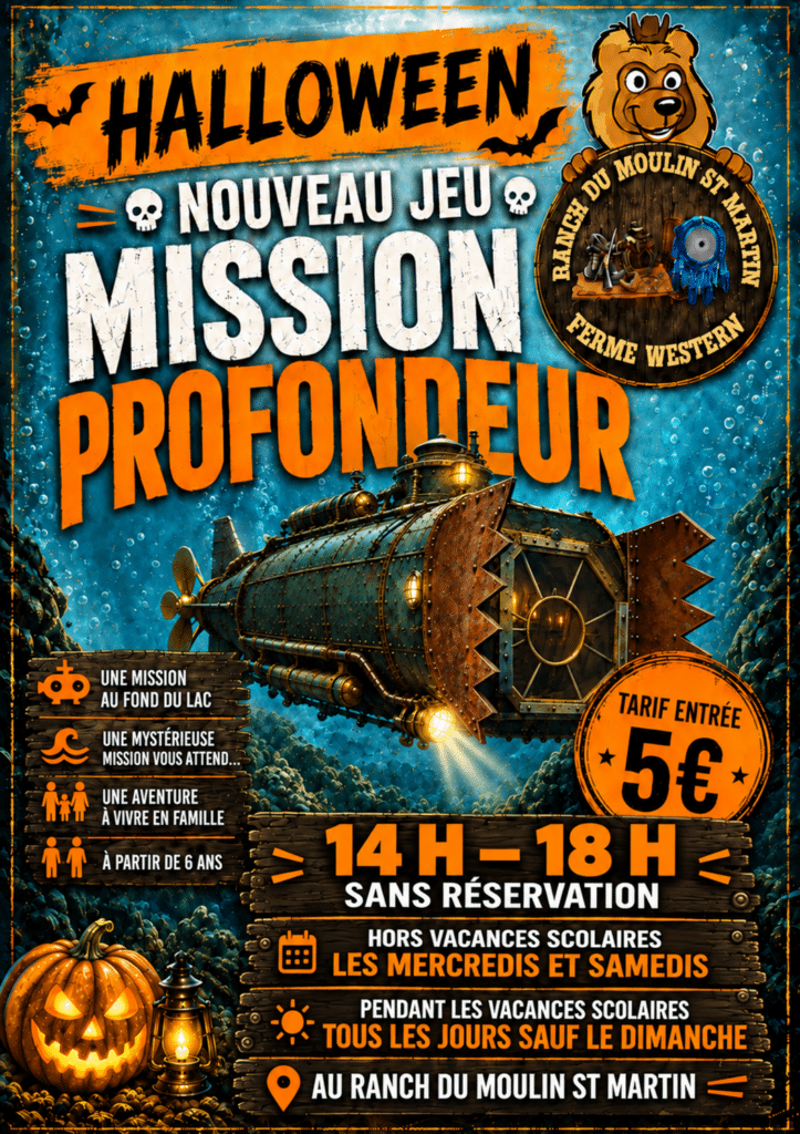Mission profondeur au ranch du moulin St Martin