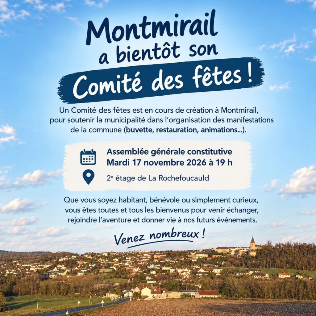 Comité des fêtes de Montmirail